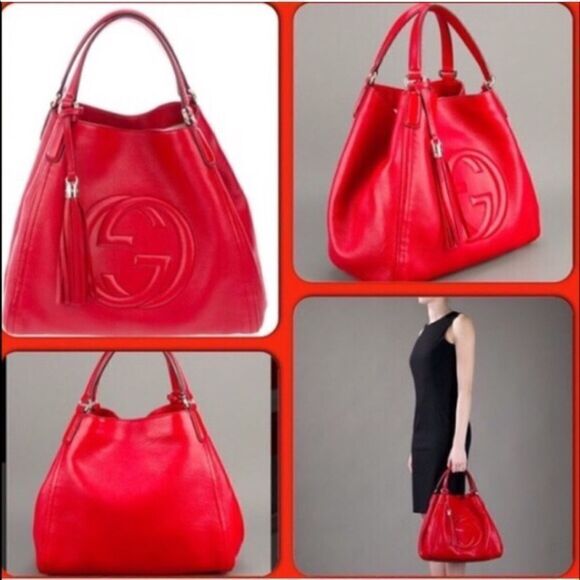 🎉1 hr sale 🎉Gucci SoHo shoulder bag❤️ - Picture 1 of 8